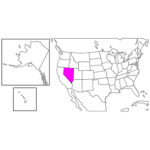 日本語でネバダ州　State of Nevada in Japanese